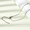 12Pcs 1.5MM 304 Stainless Steel Twisted Chain Necklaces for Men Women NJEW-H093-17P-01-3
