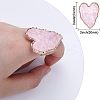 CHGCRAFT 3Pcs 3 Colors Adjustable Resin Palette Rings RJEW-CA0001-05-2