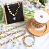 DIY Oxidation Aluminum Cable Chains Necklaces/Bracelets Making Kits DIY-SP0001-87B-G-4