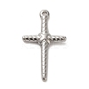 Non-Tarnish 304 Stainless Steel Pendants STAS-R223-06B-1