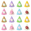 16Pcs 8 Colors Zinc Alloy Beads FIND-CJ0003-82-1