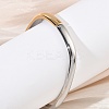304 Stainless Steel Hinged Bangles BJEW-B158-05G-03-1