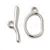Non-Tarnish 304 Stainless Steel Toggle Clasps LS-STAS-F290-06P-1