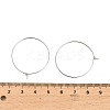 Brass Hoop Earring Findings LS-KK-R112-038D-3