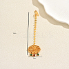 Brass Hair Bobby Pins Indian Forehead Chains DY8155-2