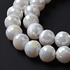 Electroplate Glass Beads Strands X-GLAA-E036-13E-5