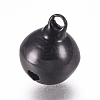 Baking Paint Iron Bell Pendants IFIN-WH0052-03C-2