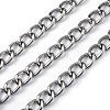 Oxidation Aluminum Cuban Link Chains CHA-S002-01P-1