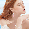 50Pcs 5 Colors ABS Plastic Imitation Pearl & Acrylic Pendant PALLOY-JF03939-4