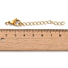 304 Stainless Steel Chain Extender Ion Plating(IP) STAS-O083-07G-01-3