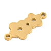 304 Stainless Steel Connector Charms STAS-Z076-21G-2
