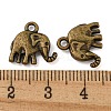 Tibetan Style Alloy Charms TIBEP-S319-074AB-NR-3