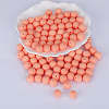 Round Silicone Focal Beads SI-JX0046A-58-1