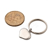 304 Stainless Steel Keychains KEYC-JKC01289-02-3