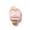 Opaque Resin Imitation Food Decoden Cabochons CRES-H001-02B-1