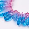 Natural Quartz Crystal Beads Strands G-E403-01C-2