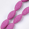 Handmade Polymer Clay Rhinestone Beads RB-S058-03B-02-1
