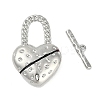 Brass Enamel Toggle Clasps KK-K391-13P-2