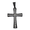 304 Stainless Steel Pendants STAS-G346-31B-1