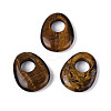 Natural Tiger Eye Pendants G-T144-09I-1