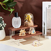 2-Tier Transparent Acrylic Model Toy Assembled Holder ODIS-WH0329-65A-4