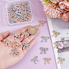 36Pcs 6 Styles Zinc Alloy Crystal Rhinestone Pendants FIND-PH0024-78-3
