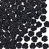 150Pcs Opaque Resin Beads CRES-PA0001-01-1