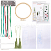 DIY Bookmarks Embroidery Kits DIY-SC0029-44A-1