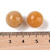 Natural Topaz Jade No Hole Sphere Beads G-K353-04B-17-3