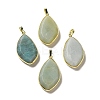 Natural & Synthetic Mixed Gemstone Pendants G-K338-08G-2