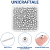 304 Stainless Steel Round Spacer Beads STAS-UN0058-86C-P-4