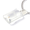 Dandelion Seed Wish Necklace for Teen Girl Women Gift NJEW-Z014-07P-3