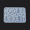 DIY Bohemian Style Irregualr Pendants Silicone Molds X-DIY-A039-02-3