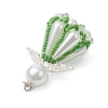 Beaded Angel Charms PALLOY-MZ00435-5