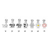 316L Surgical Stainless Steel Tongue Rings WGBFDF9-04-2