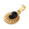 Natural Black Onyx(Dyed & Heated) Pendants STAS-C120-15G-06-2