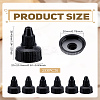 20Pcs Plastic Twist Bottle Cap FIND-LP0004-96A-2