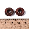Natural Mahogany Obsidian European Beads G-N359-17A-02-3