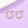 Ion Plating(IP) 304 Stainless Steel Hoop Earrings X-EJEW-N0016-11G-A-5