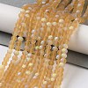 Transparent Glass Beads Strands X1-EGLA-A034-T4mm-MB23-2