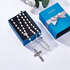 5Pcs Rosary Bead Necklace NJEW-SW00017-5