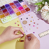 1200Pcs 24 Styles Glass Beads GLAD-PH0001-08-3