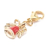 Christmas Theme Alloy Enamel Pendants LS-X1-HJEW-JM00427-02-2