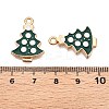 Christmas Theme Alloy Enamel Pendants ENAM-T020-10H-3