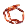 Natural Banded Agate/Striped Agate Beads Strands G-Z113-A06-3
