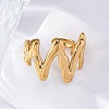 Marine Animal Theme 304 Stainless Stee Open Cuff Rings RJEW-Q005-01G-G-1