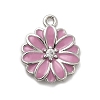 Brass Micro Pave Cubic Zirconia Pendants KK-A278-06P-01-1