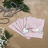 40Pcs Rectangle Composite Material Clear Window Zip Top Mylar Bags ABAG-LP0001-38A-3