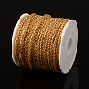 Ion Plating(IP) 304 Stainless Steel Wheat Chains CHS-L014-22G-2