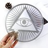 Eye of Providence/All-seeing Eye DIY Silicone Statue Mold LS-AJEW-D052-02-2